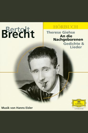 Brecht: An die Nachgeborenen - cover