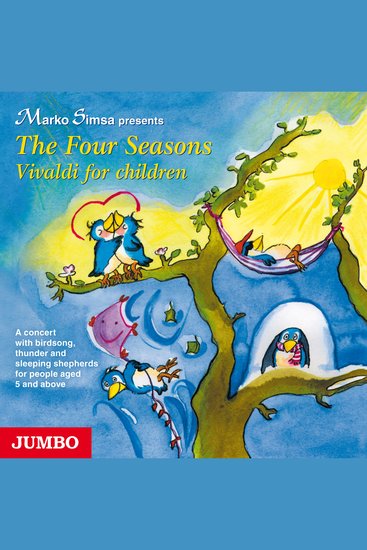 The Four Seasons Vivaldi for children - A concert with birdsong thunder and sleeping shepherds for people aged 5 and above - cover