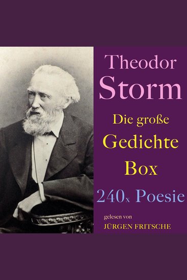 Theodor Storm: Die große Gedichte Box - 240 x Poesie - cover