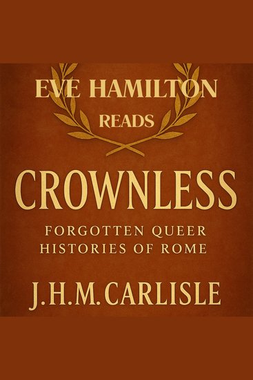 Crownless - Forgotten Queer Histories of Rome - cover