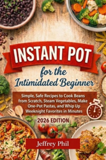 Instant Pot for the Intimidated Beginner - Simple Safe Recipes to Cook Beans from Scratch Steam Vegetables Make One-Pot Pastas and Whip Up Weeknight Favorites in Minutes - cover