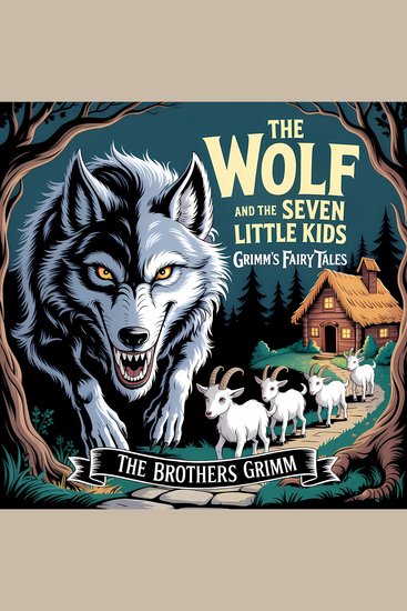 Wolf and the Seven Little Kids The (Grimm's Fairy Tales) - A Classic Bedtime Story for Kids & Adults - cover