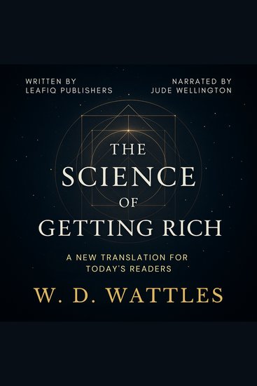 The Science of Getting Rich - A New Translation for Today's Readers - cover