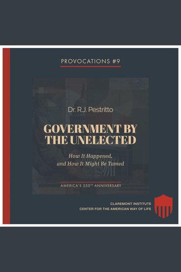Government by the Unelected - How It Happened and How It Might Be Tamed - cover