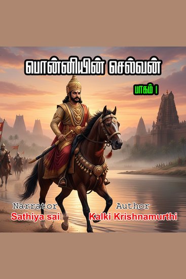 கல்கி கிருஷ்ணமூர்த்தியின் பொன்னியின் செல்வன் | பாகம் 1 | Kalki Krishnamurthi in Ponniyin Selvan | Pagam 1 | Audio Book - cover