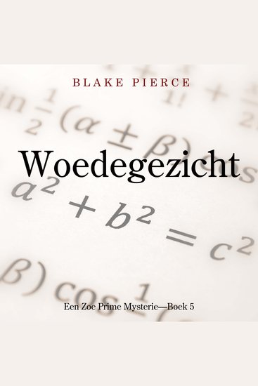 Woedegezicht (Een Zoe Prime Mysterie—Boek 5) - Digitaal voorgelezen door een electronisch gegenereerde stem - cover