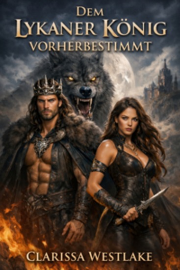 Dem Lykaner König vorherbestimmt - Ein Herz gefangen zwischen Gefahr und Sehnsucht - cover
