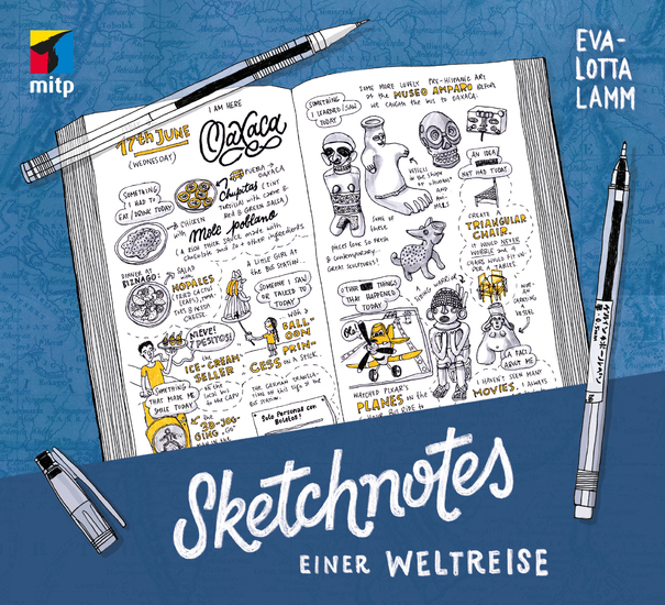 Sketchnotes einer Weltreise - cover