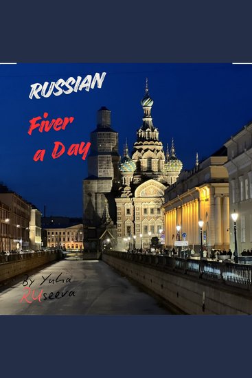 Russian Fiver a day - Russian phrases for tourists - cover