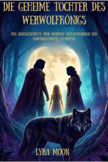 Die geheime Tochter des Werwolfkönigs - Eine Liebesgeschichte über Werwolf-Gestaltwandler und vorherbestimmte Gefährten - cover