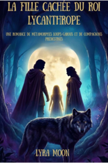 La fille cachée du roi lycanthrope - Une romance de métamorphes loups-garous et de compagnons prédestinés - cover
