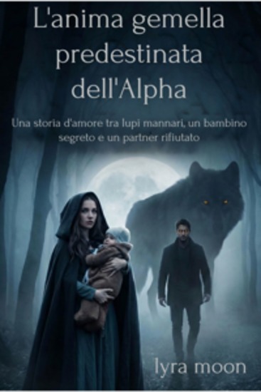 L'anima gemella predestinata dell'Alpha - Una storia d'amore tra lupi mannari un bambino segreto e un partner rifiutato - cover