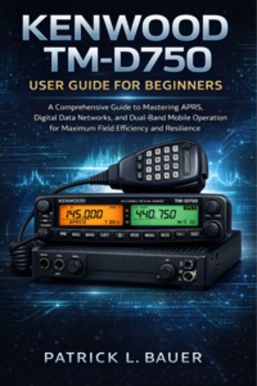Kenwood TM-D750 User guide for beginners - A Comprehensive Guide to Mastering APRS Digital Data Networks and Dual-Band Mobile Operation for Maximum Field Efficiency and Resilience - cover