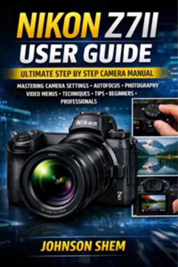 Nikon Z7ii User Guide - ultimate step by step camera manual mastering camera settings autofocus photography video menus techniques tips beginners professionals - cover