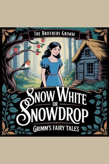 Snow White or Snowdrop (Grimm's Fairy Tales) - A Classic Bedtime Story for Kids & Adults - cover