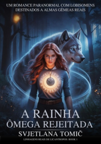 A Rainha Ômega Rejeitada - Um Romance Paranormal Com Lobisomens Destinados A Almas Gêmeas Reais - cover