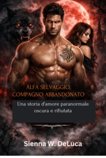 Alfa selvaggio compagno abbandonato - Una storia d'amore paranormale oscura e rifiutata - cover