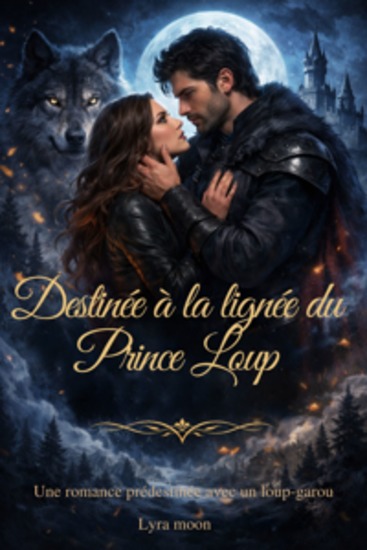Destinée à la lignée du Prince Loup - Une romance prédestinée avec un loup-garou - cover