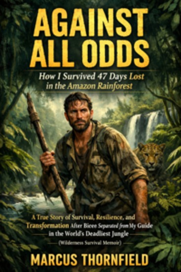 Against All Odds: How I Survived 47 Days Lost in the Amazon Rainforest - A True Story of Survival Resilience and Transformation After Being Separated from My Guide in the World's Deadliest Jungle (Wilderness Survival Memoir) - cover