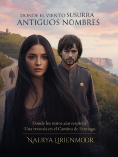 Donde el Viento susurra Antiguos Nombres - Donde los mitos aún respiran (Una travesía en el Camino de Santiago) - cover