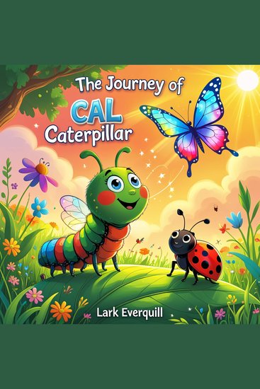 The Curious Caterpillar's Journey - A Heartwarming Children’s Audiobook About Change Courage and Growing Wings - cover