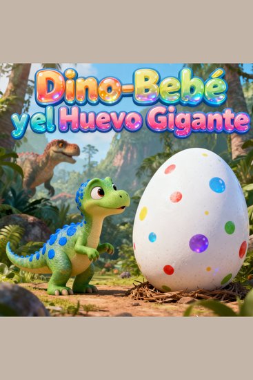 Dino-Bebé y el Huevo Gigante - Una aventura prehistórica llena de sorpresas y amistad - cover