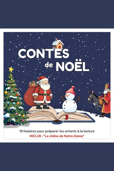 Contes de Noël - 10 histoires pour préparer les enfants à la lecture - cover