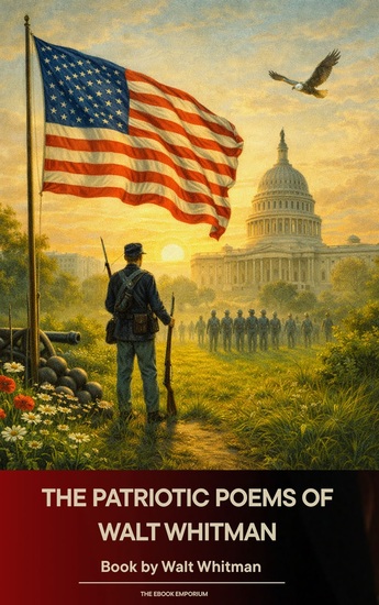 The patriotic poems of Walt Whitman - cover
