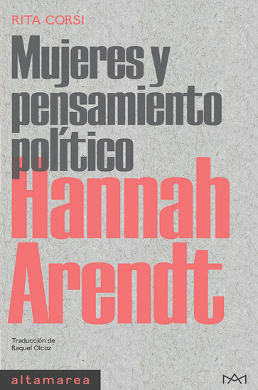 Hannah Arendt - cover