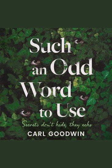 Such an Odd Word to Use - Secrets don't hide they echo - cover