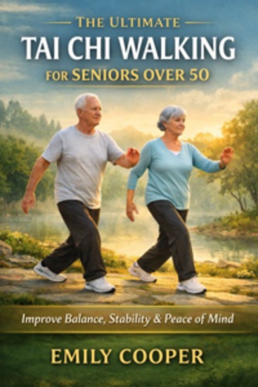 The ultimate Tai chi walking for seniors over 50 - A Gentle Routine for Better Balance and Steady Daily Movement - cover