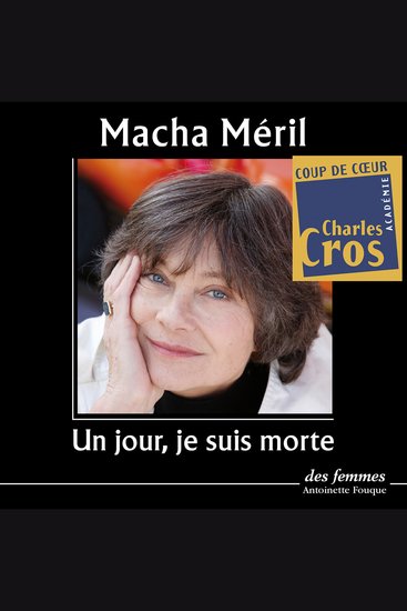 Un jour je suis morte - cover