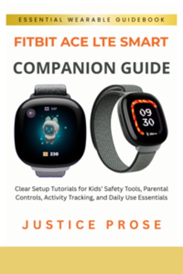Fitbit Ace Lte Smart Companion Guide - Clear Setup Tutorials for Kids’ Safety Tools Parental Controls Activity Tracking and Daily Use Essentials - cover