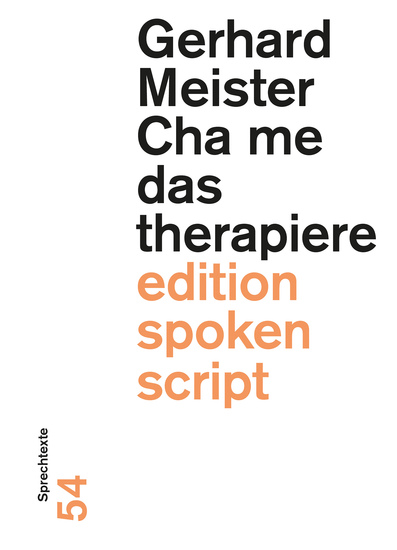 Cha me das therapiere - Sprechtexte - cover