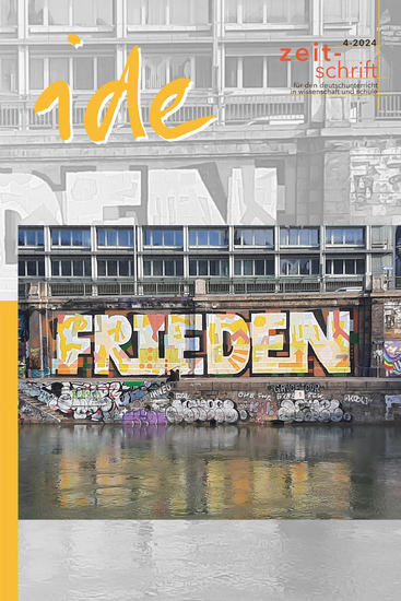 Frieden - Reflektieren und Imaginieren Zweifeln und Hoffen Arbeiten an einer Kultur des Friedens - cover