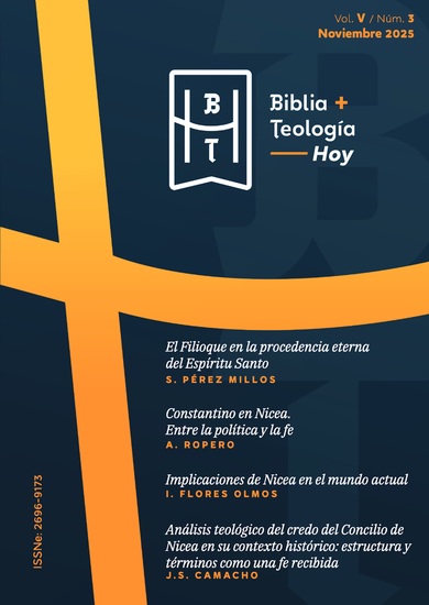 Biblia y Teología Hoy (Noviembre-2025) - cover