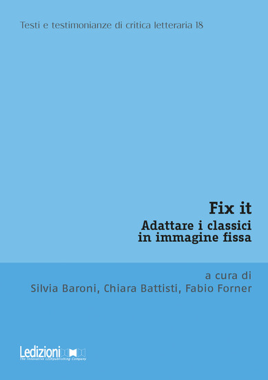 Fix it - Adattare i classici in immagine fissa - cover
