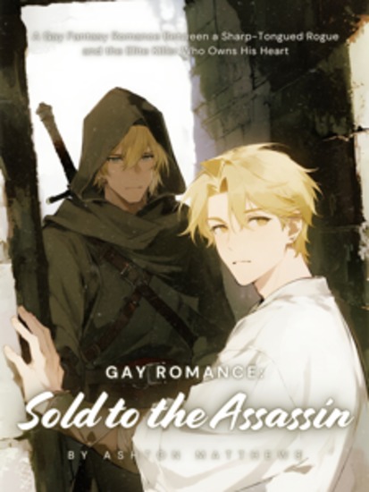 Gay Romance: Sold to the Assassin - A Gay Fantasy Romance Between a Sharp-Tongued Rogue and the Elite Killer Who Owns His Heart - cover