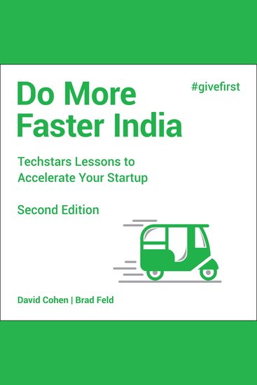 Do More Faster India - Techstars Lessons to Accelerate Your Startup 2nd Edition - cover