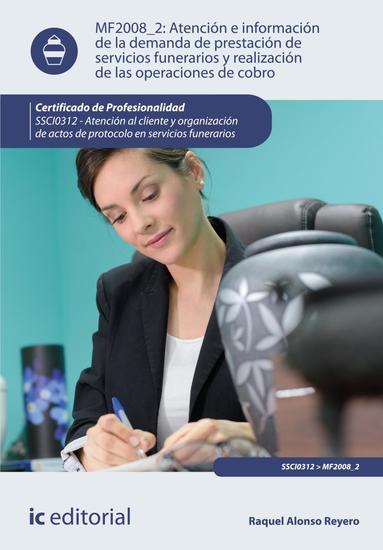 Atención e información de la demanda de prestación de servicios funerarios y realización de las operaciones de cobro SSCI0312 - cover