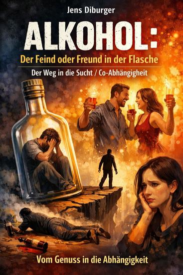 Alkohol der Feind oder Freund in der Flasche Der Weg in die Sucht Co Abhängigkeit - cover