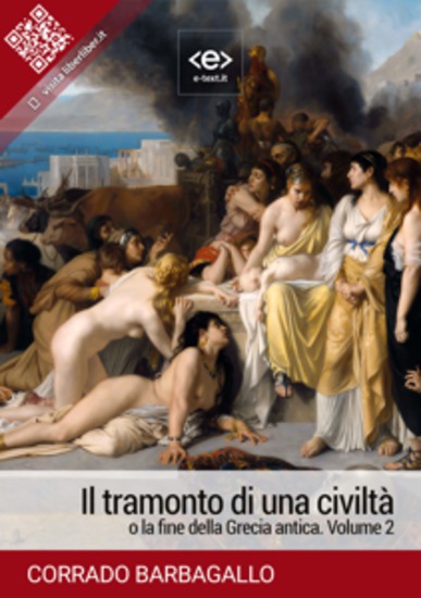 Il tramonto di una civiltà o la fine della Grecia antica Volume 2 - cover
