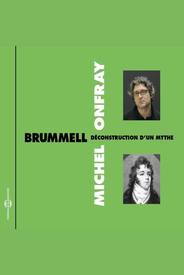 Brummel déconstruction d'un mythe - cover