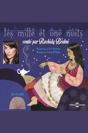 Les mille et une nuits conté par Rachida Brakni - De 4 à 8 ans - cover