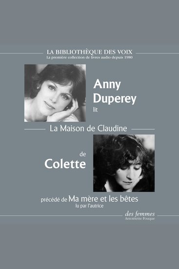 MAISON DE CLAUDINE La - cover