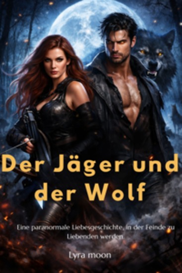 Der Jäger und der Wolf - Eine paranormale Liebesgeschichte in der Feinde zu Liebenden werden - cover