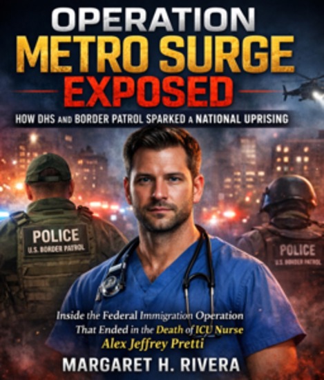 OPERATION METRO SURGE EXPOSED (How DHS and Border Patrol Sparked a National Uprising) - Inside the Federal Immigration Operation That Ended in the Death of ICU Nurse Alex Jeffrey Pretti - cover