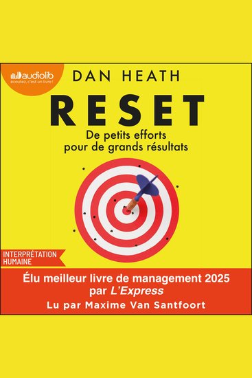Reset - De petits efforts pour de grands résultats - cover