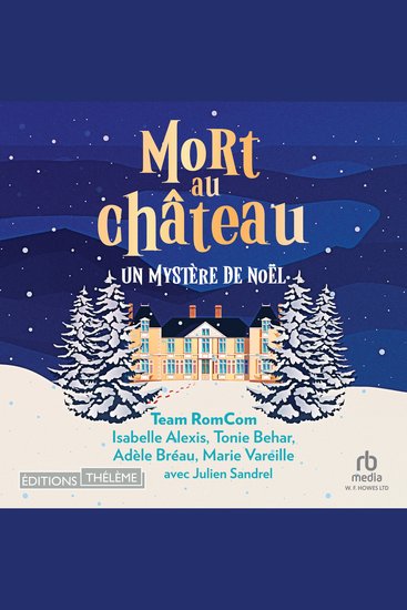 Mort au château: Un mystère de Noël - cover
