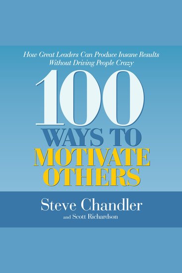 100 Ways to Motivate Others - cover